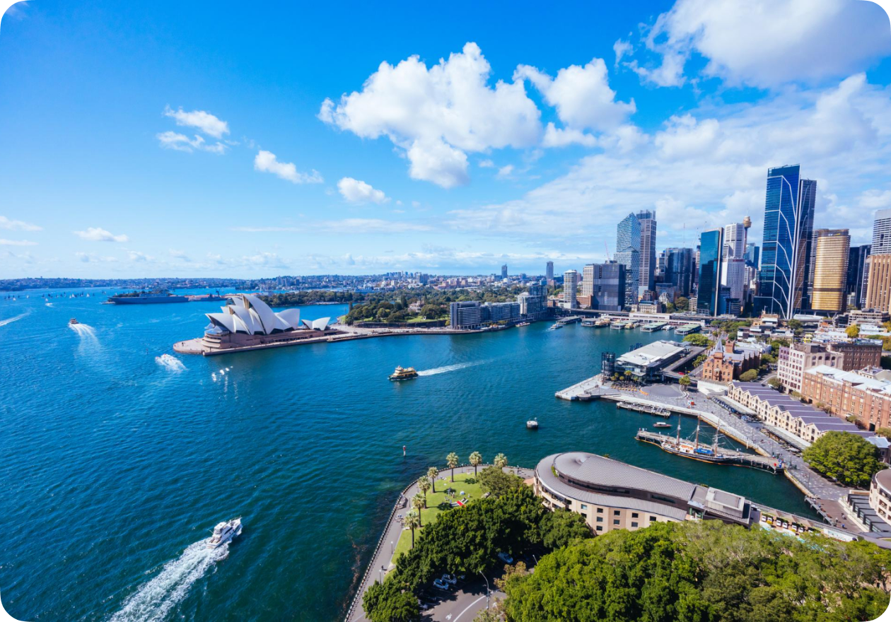 Premium travel assistance for flights to Australia