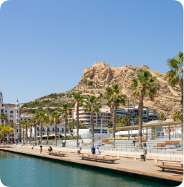 Business class travel to Alicante