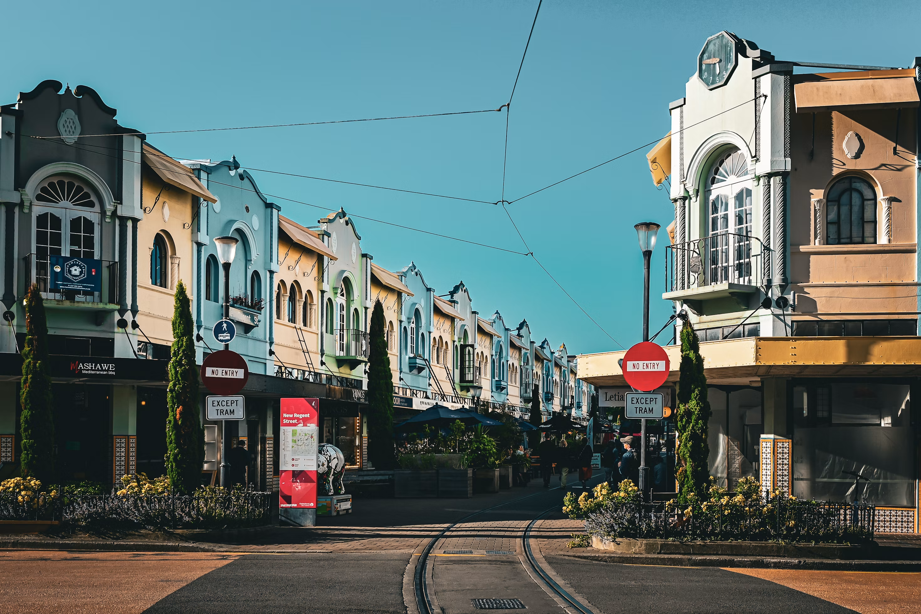 Business class travel to Christchurch